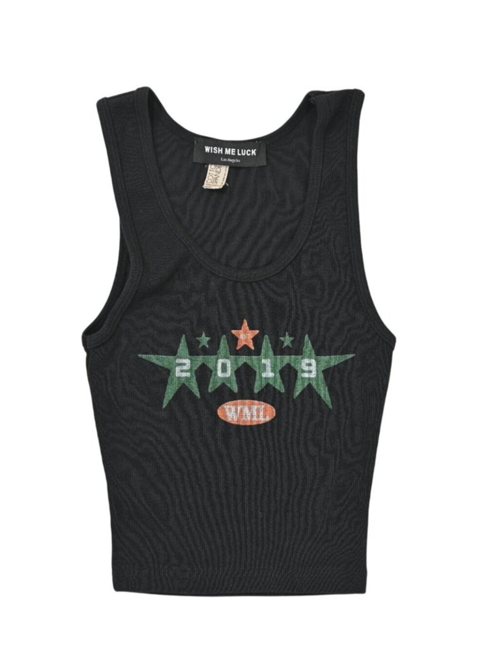 Wish Me Luck 2019 All Star Tank in Black
